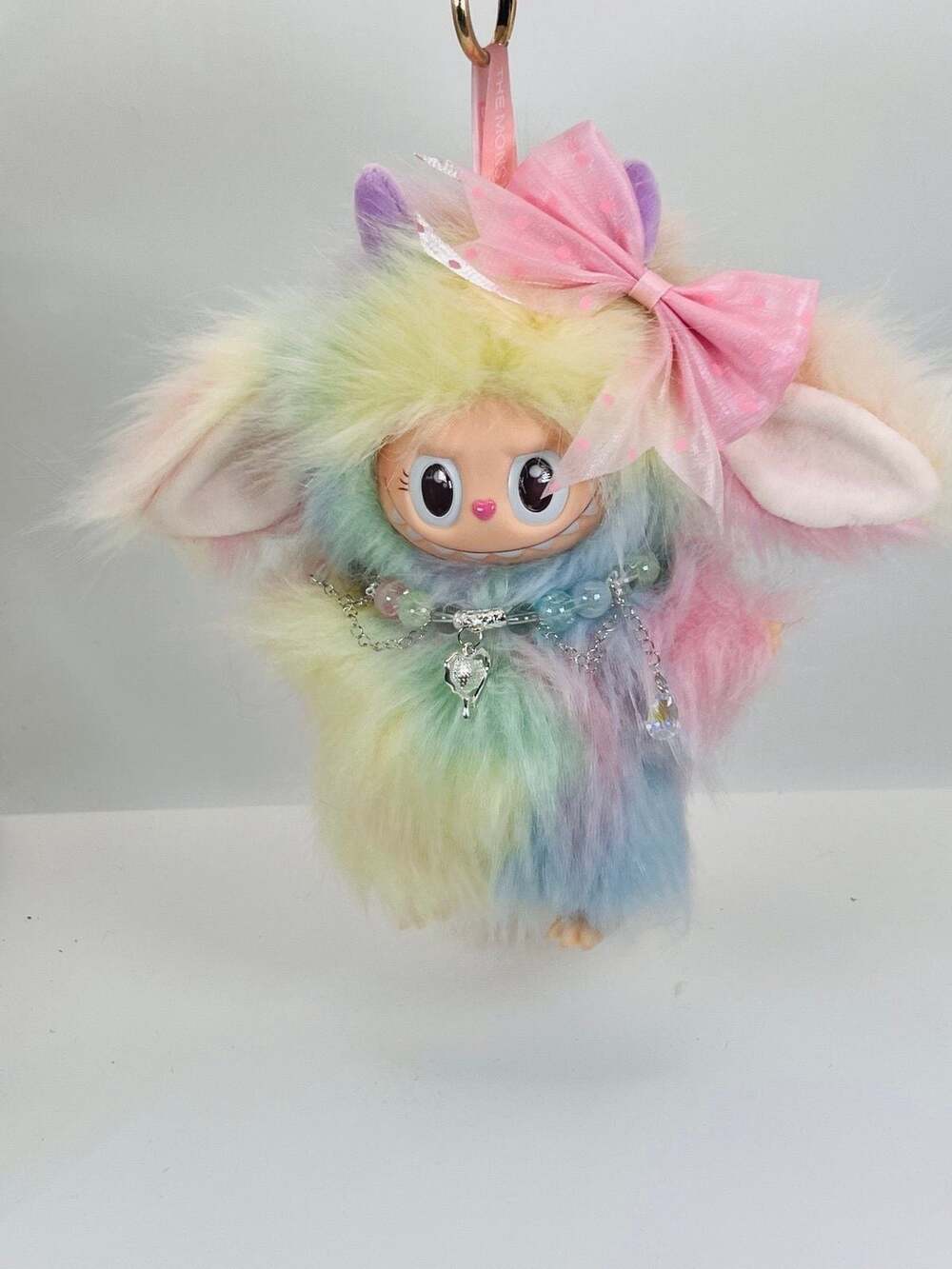 (3)Handmade plush doll keychain